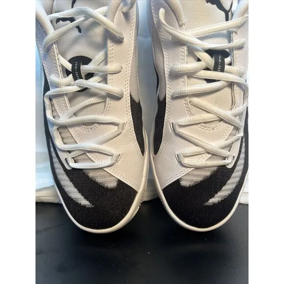 Puma AllPro Nitro Team Basketball Mens 10 Black White Sneakers Athletic Shoes