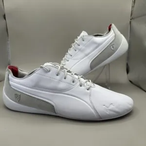 Puma Drift Cat 7 Scuderia Ferrari White Grey Sneakers Men’s Size 13