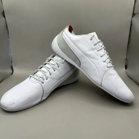 Puma Drift Cat 7 Scuderia Ferrari White Grey Sneakers Men’s Size 13