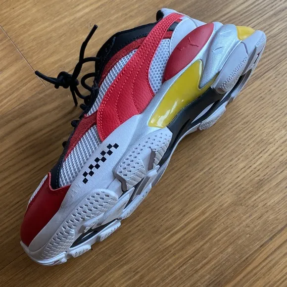 Puma Lqdcell Epsilon X Scuderia Ferrari Big Boy Sneakers Shoes Size 4
