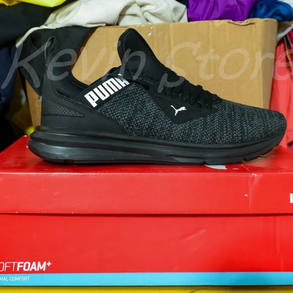 Puma Men's Enzo Beta Woven Shoes Black