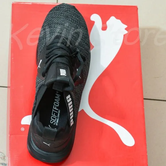 Puma Men's Enzo Beta Woven Shoes Black