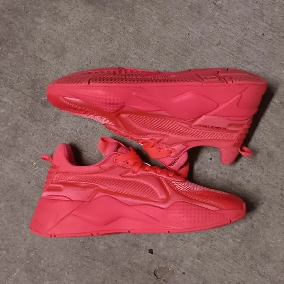 Puma RS-X 'Softcase' Fluo Peach Sneakers Wo.8 (6.5Y)