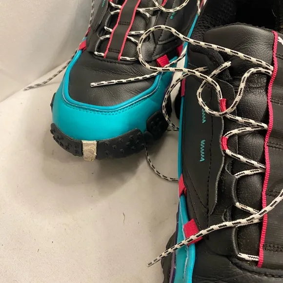 Puma TRAILFOX OVERLAND FRESH Black and Teal Sneakers SIZE 11.5