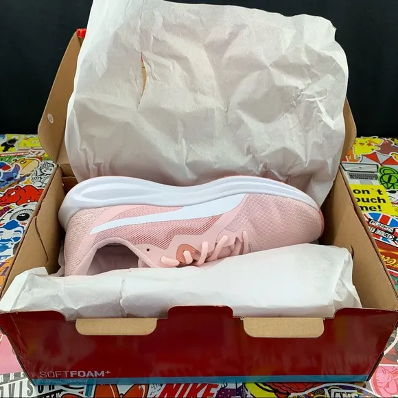 Puma Twitch Runner Pink Womens Various Sizes
