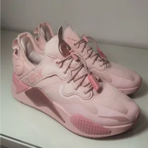Puma Women's RS-X T3Ch Pink Rose Lace Up Sneaker Shoes
