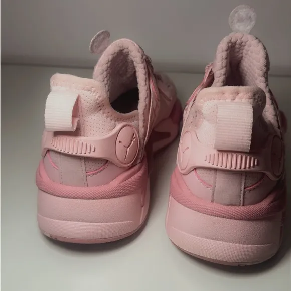 Puma Women's RS-X T3Ch Pink Rose Lace Up Sneaker Shoes
