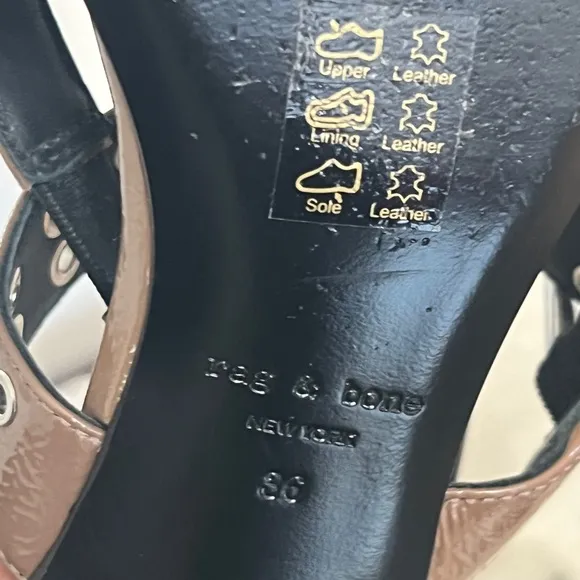 rag &amp; bone 36 (US 6) Astra $348 Slingback Pump Shoes