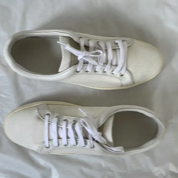 Rag&amp;Bone New York Kent Lace Up Color-White Mesh Size-EU 40/USA 10 New NWT