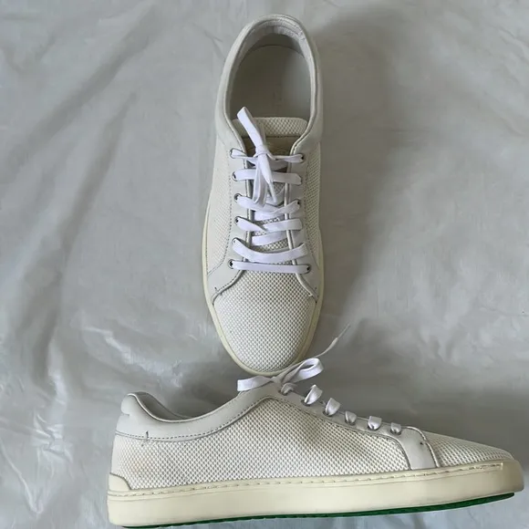 Rag&amp;Bone New York Kent Lace Up Color-White Mesh Size-EU 40/USA 10 New NWT