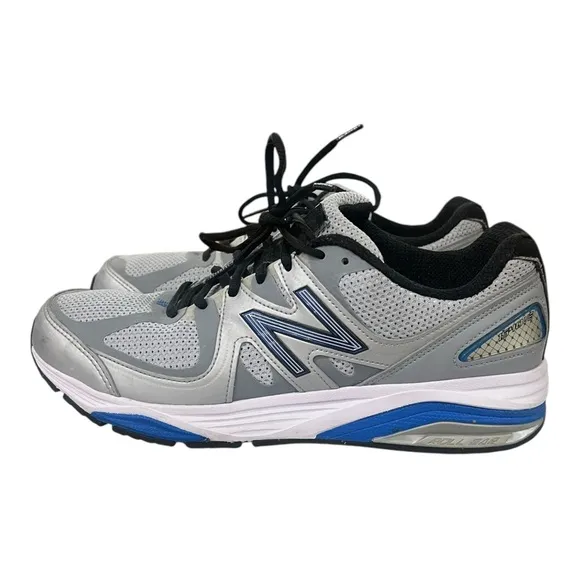 RARE New Balance Men 1540V2 M1540SB2US 8.5 2E Silver Blue Walking Shoes C7