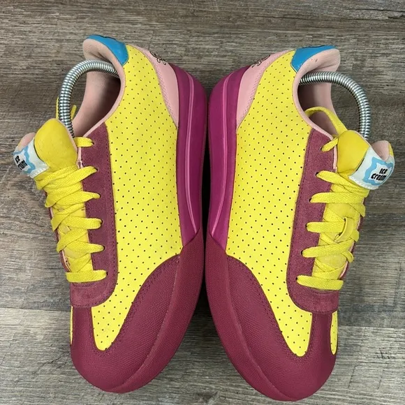 RARE Reebok Ice Cream Board Flip ‘Bones &amp; Cones’ 75-161571 Size 7