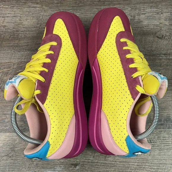 RARE Reebok Ice Cream Board Flip ‘Bones &amp; Cones’ 75-161571 Size 7