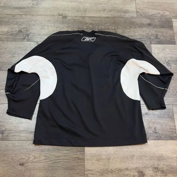 RARE! Vintage Y2K Phoenix Coyotes NHL Reebok Sewn Black Edition Hockey Jersey XL