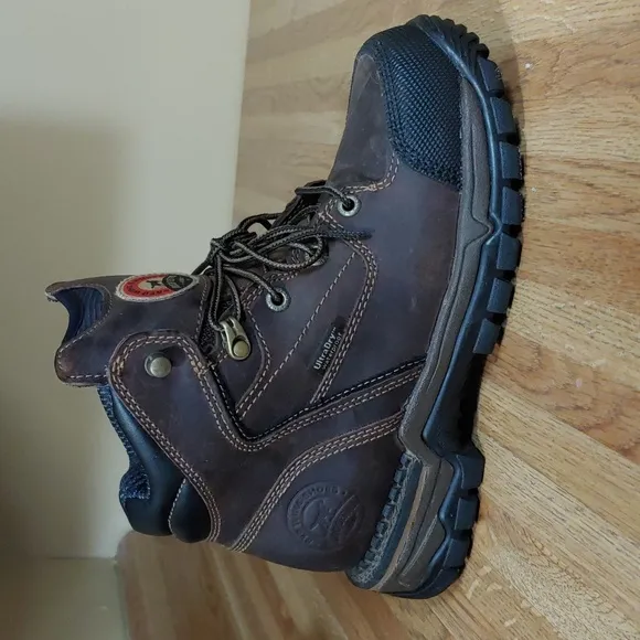 Red Wing Irish Setter Steel Toe Work Boots 6