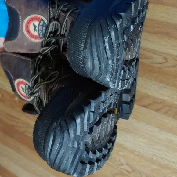 Red Wing Irish Setter Steel Toe Work Boots 6