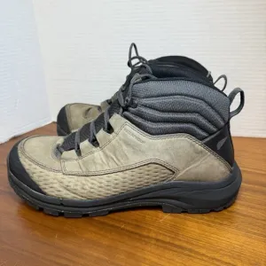 Redwing no.2146 Gray Leather Safety Steel Toe Men's 6&quot; Apex WP Boot 8.5