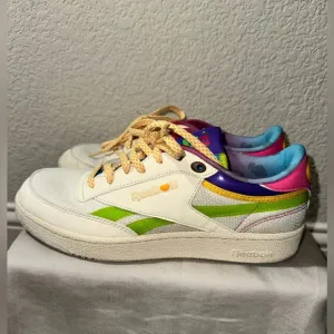 Reebok Club C Revenge Jelly Belly Men’s White Lifestyle Sneakers Shoes Size 9.5