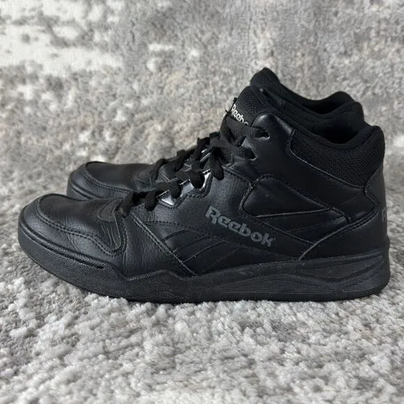 Reebok Mens Size 9.5 CN4108 Comfort Lace Up Sneakers Black Running Walking Shoes