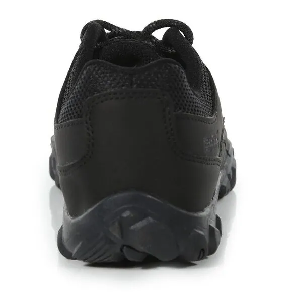 Regatta Childrens/Kids Edgepoint Walking Shoes / Black
