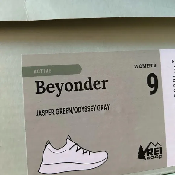 REI Women’s Size 9 Beyonder Walking Shoes NWT Jasper Green Teal