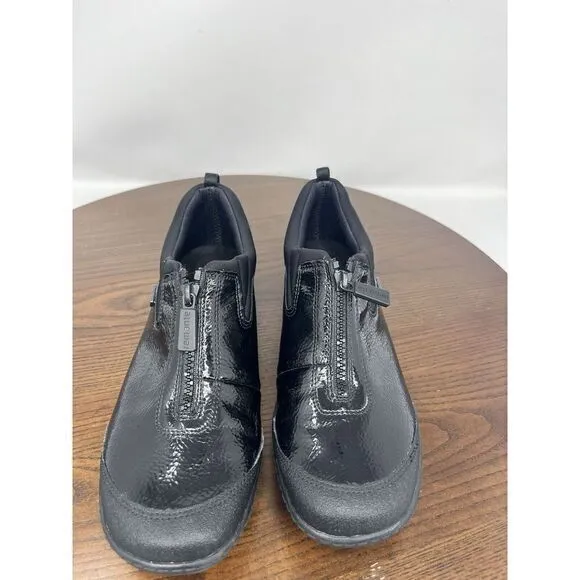 Remonte Soft Loafer‎ Shoes Women's 41 / 10 Black Comfort Zip Walking Sneakers