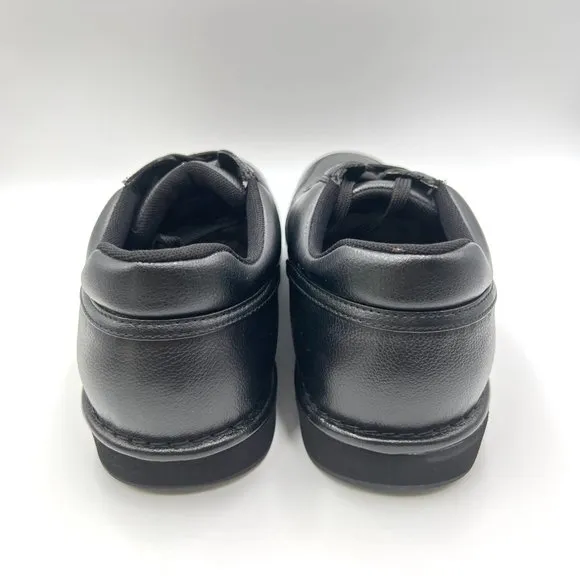 Rockport Mens Prowalker M7100 Black Leather Active Walker Walking Shoes Sneakers
