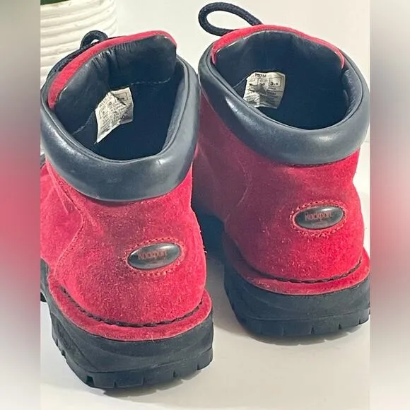 Rockport XCS Women’s Waterproof Boots Red and Black Size 5