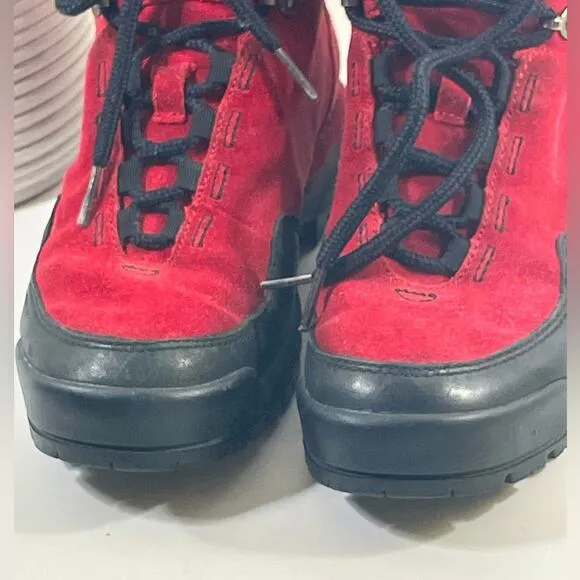 Rockport XCS Women’s Waterproof Boots Red and Black Size 5