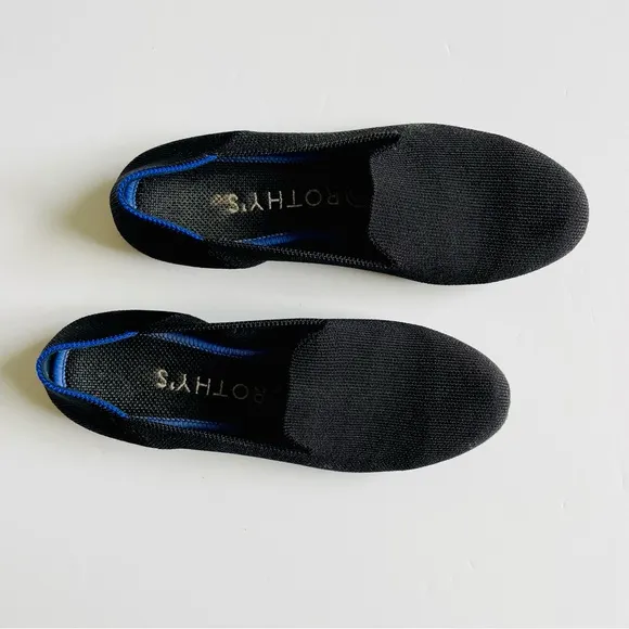 Rothy’s SIZE 6.5 Loafer black women’s shoes
