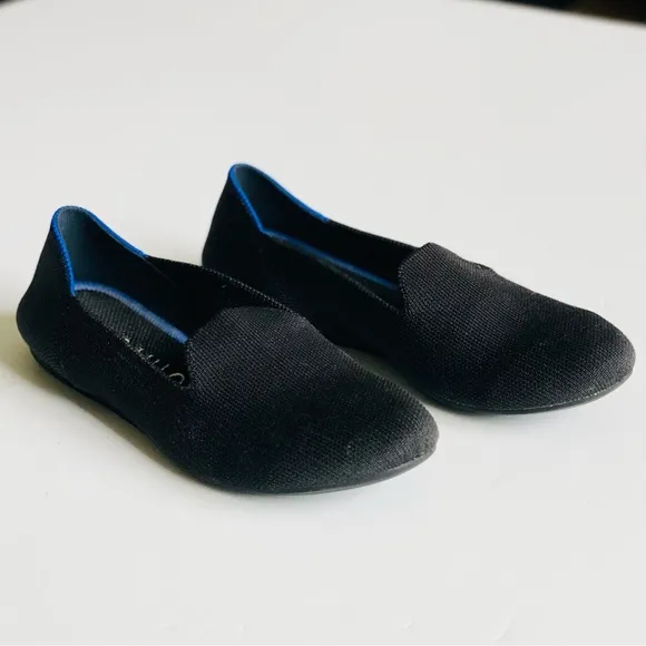 Rothy’s SIZE 6.5 Loafer black women’s shoes