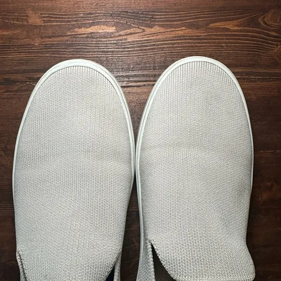 Rothys The Original Slip On Shoes Womens 9.5 Sand Beige Comfort Sneaker Preppy.