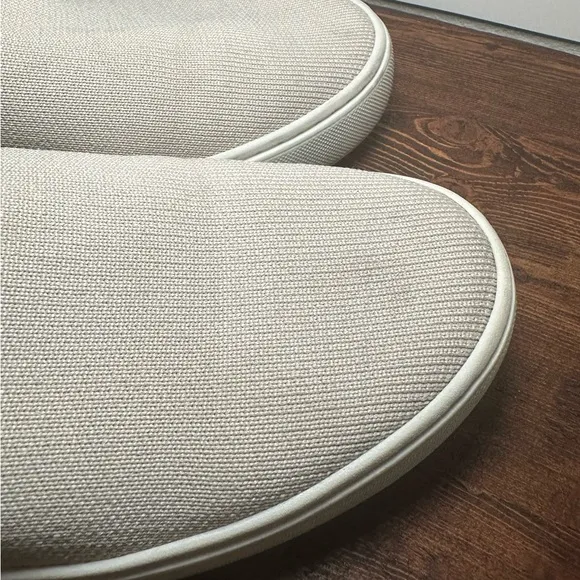 Rothys The Original Slip On Shoes Womens 9.5 Sand Beige Comfort Sneaker Preppy.