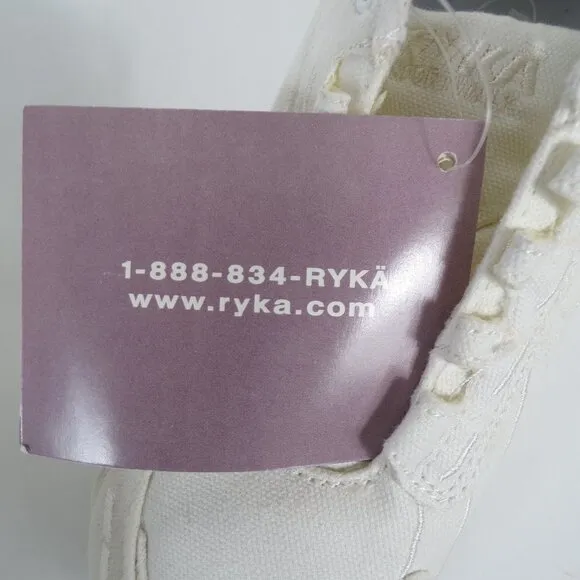 Ryka Bella Sportwalker II Walking/Jogging Shoes NWOB Size US 7M EU 39 Cream #694