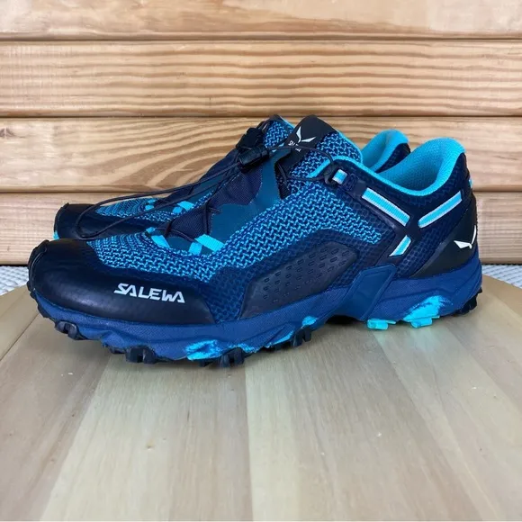 Salewa Women's 8.5 US Ultra Train 2 Hiking Outdoor Trail Shoes 64422/3395 Capri