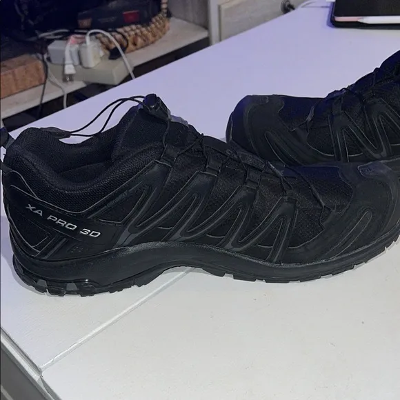 Salomon Men's Black XA Pro 3D waterproof Trail Running Shoes