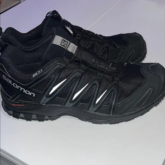 Salomon Men's Black XA Pro 3D waterproof Trail Running Shoes