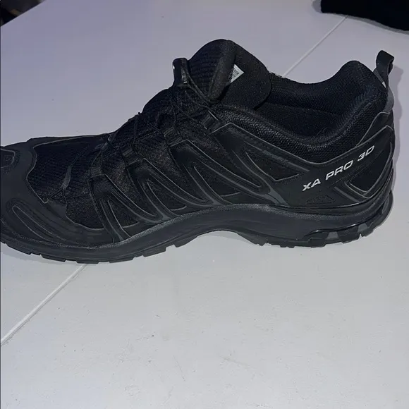 Salomon Men's Black XA Pro 3D waterproof Trail Running Shoes
