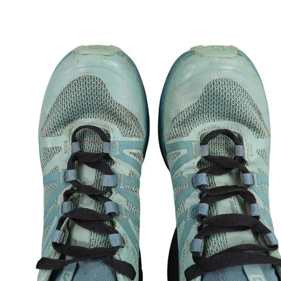 Salomon Shoes Womens 6 Athletic Trail Running Sense Ride GTX Vibe Outdoor Sport