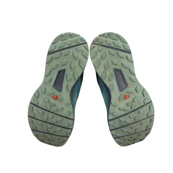 Salomon Shoes Womens 6 Athletic Trail Running Sense Ride GTX Vibe Outdoor Sport