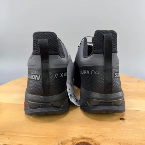 Salomon X Ultra 4 GTX Men's Size 12 Shoes Black Hiking Outdoor Grip Goretex