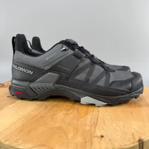 Salomon X Ultra 4 GTX Men's Size 12 Shoes Black Hiking Outdoor Grip Goretex
