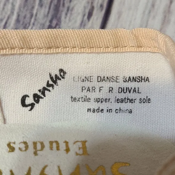 Sansha Etudes 5M Pointe Shoes, NWT