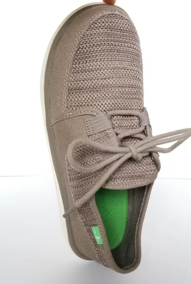Sanuk What A Tripper Low Shoes Mens 8 Sidewalk Surfer Natural Mesh 1099390