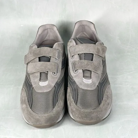 SAS JC Mesh Shoes Mens Size 10.5 M Gray Suede Running Athletic Walking Sneakers