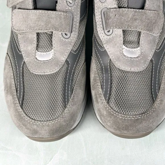 SAS JC Mesh Shoes Mens Size 10.5 M Gray Suede Running Athletic Walking Sneakers