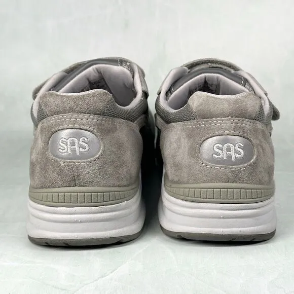SAS JC Mesh Shoes Mens Size 10.5 M Gray Suede Running Athletic Walking Sneakers