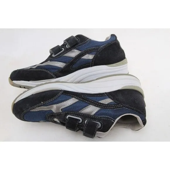 Sas JV Mesh Mens Sneakers Shoes Suede blue NO INSOLES 9.5 M