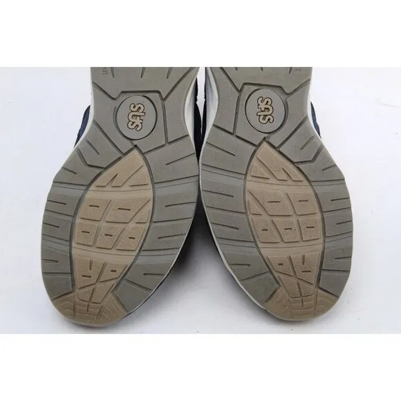 Sas JV Mesh Mens Sneakers Shoes Suede blue NO INSOLES 9.5 M