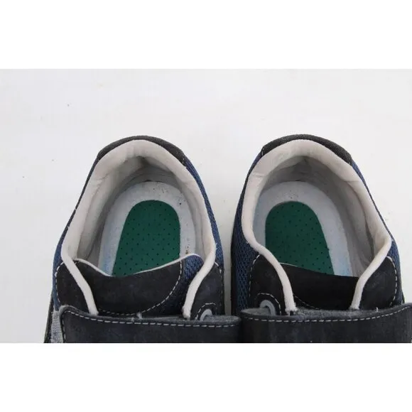 Sas JV Mesh Mens Sneakers Shoes Suede blue NO INSOLES 9.5 M